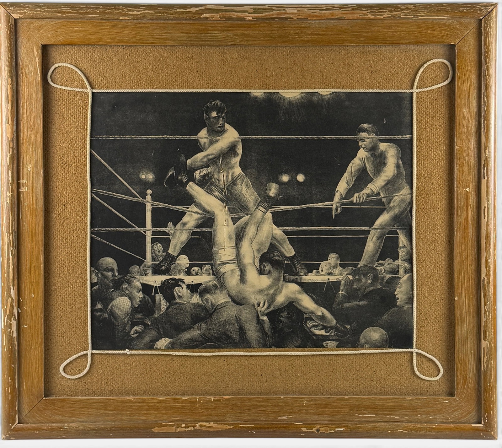 "Dempsey and Firpo" Lithograph by Geroge Bellows (1 of 4)