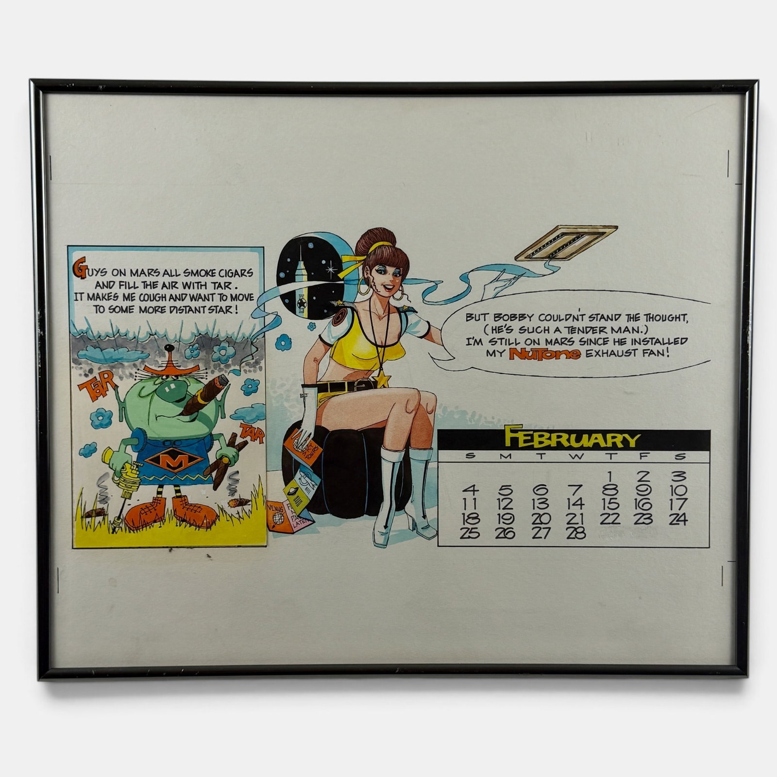 Group of 4 NuTone Calendars (1 of 5)