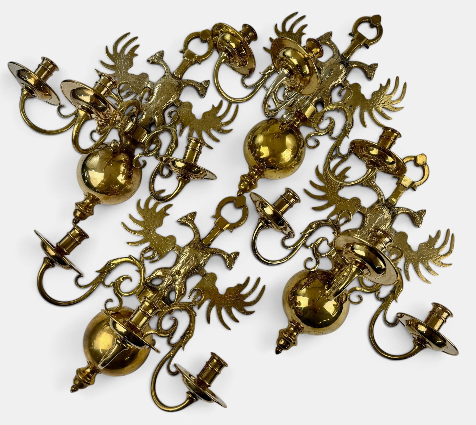 Maitland Smith Brass Wall Sconces (1 of 4)