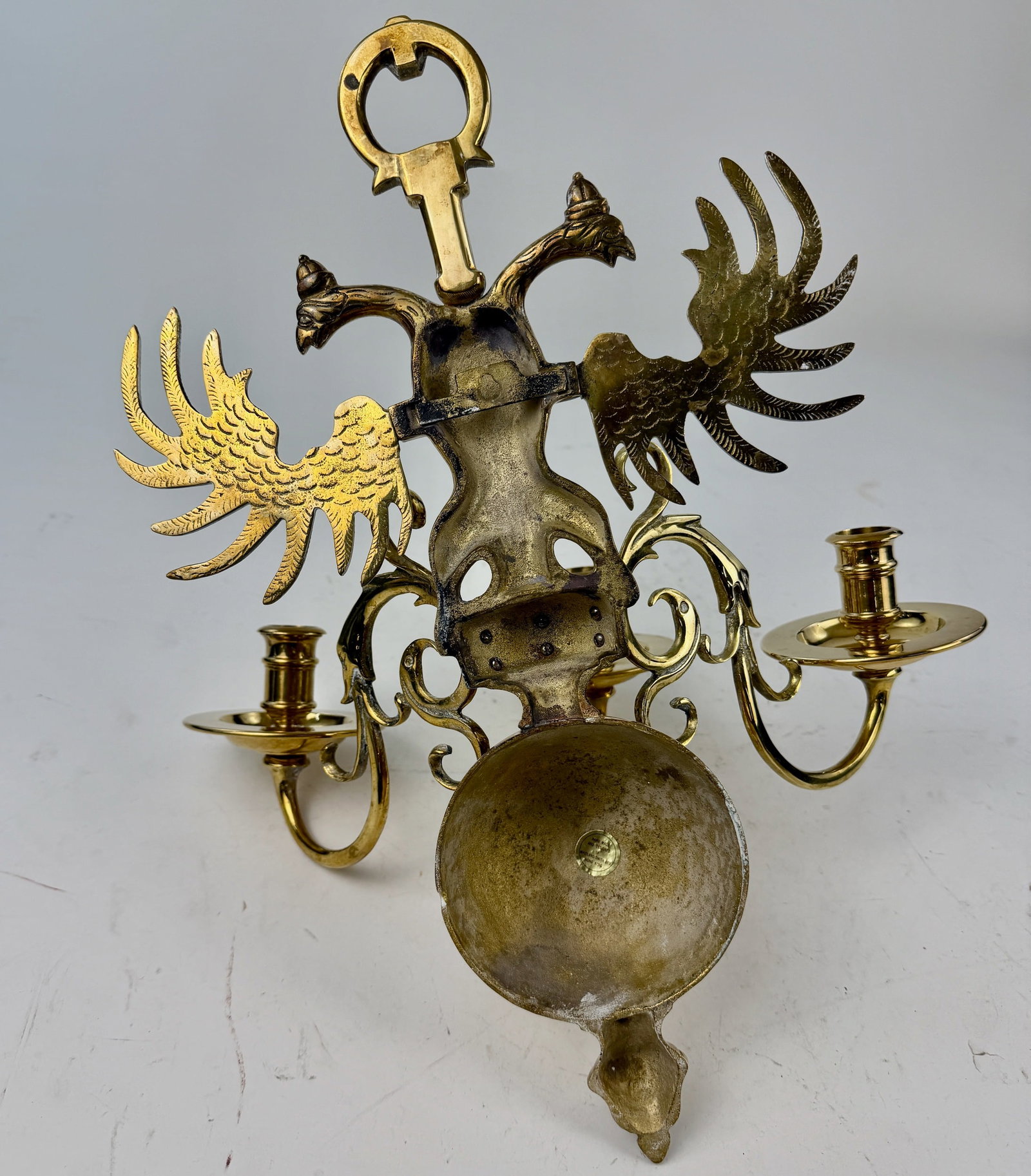 Maitland Smith Brass Wall Sconces - 4