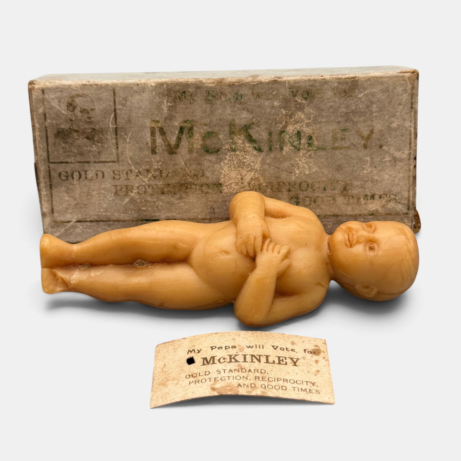 William McKinley Commemorative Soap: Housed in original box