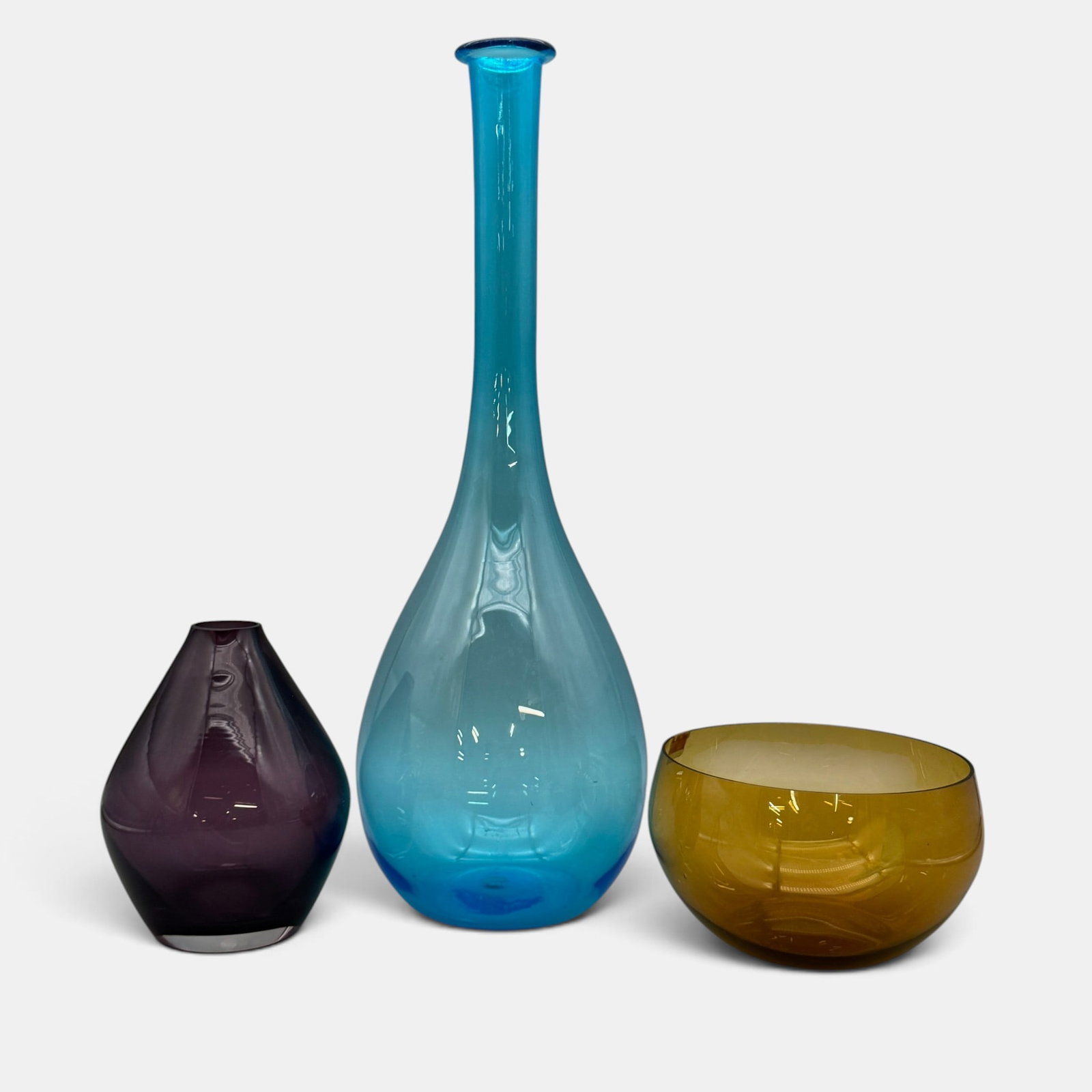 Three Art Glass Vessels (1 of 11)