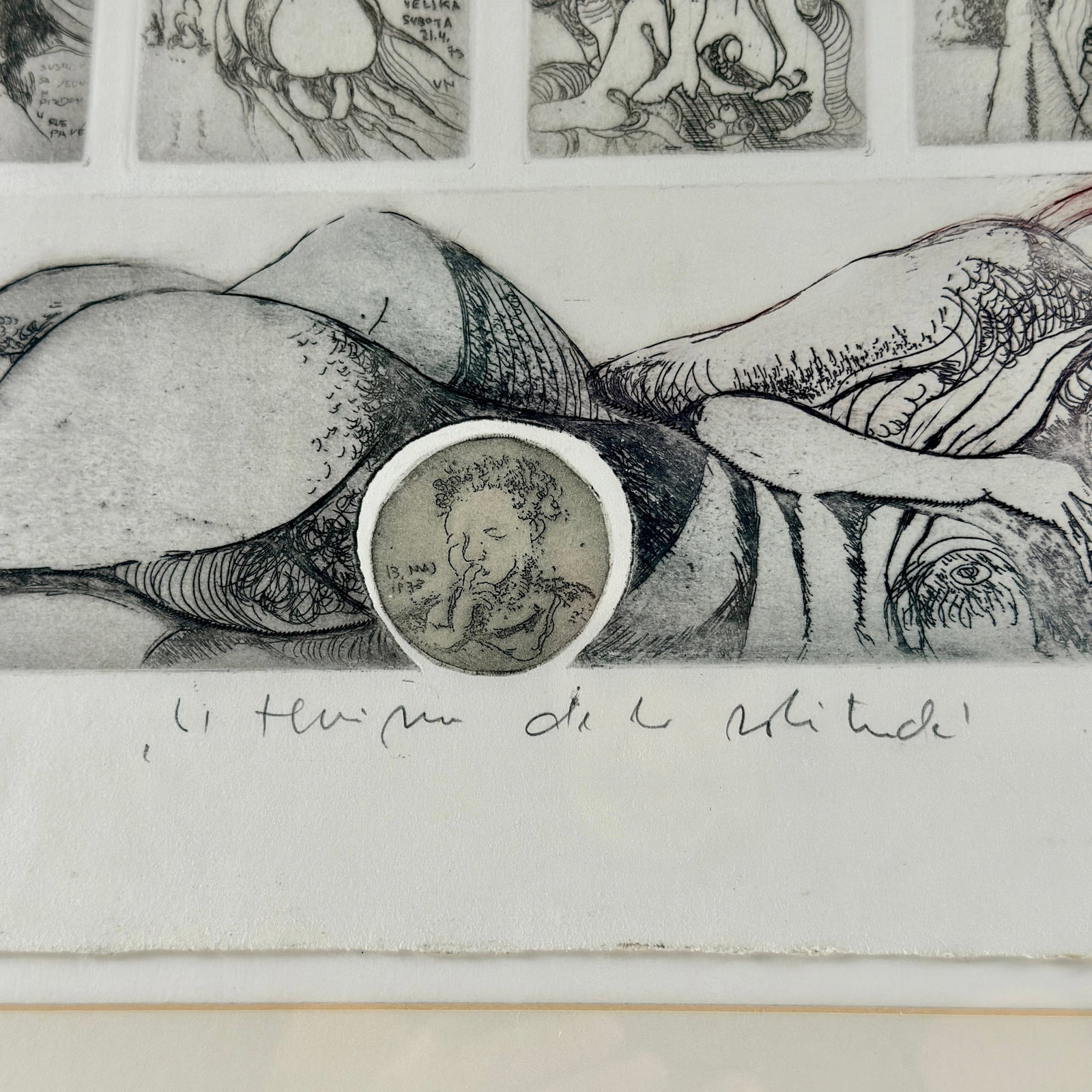 A Composition of Lithography, Multiple Plates - 4