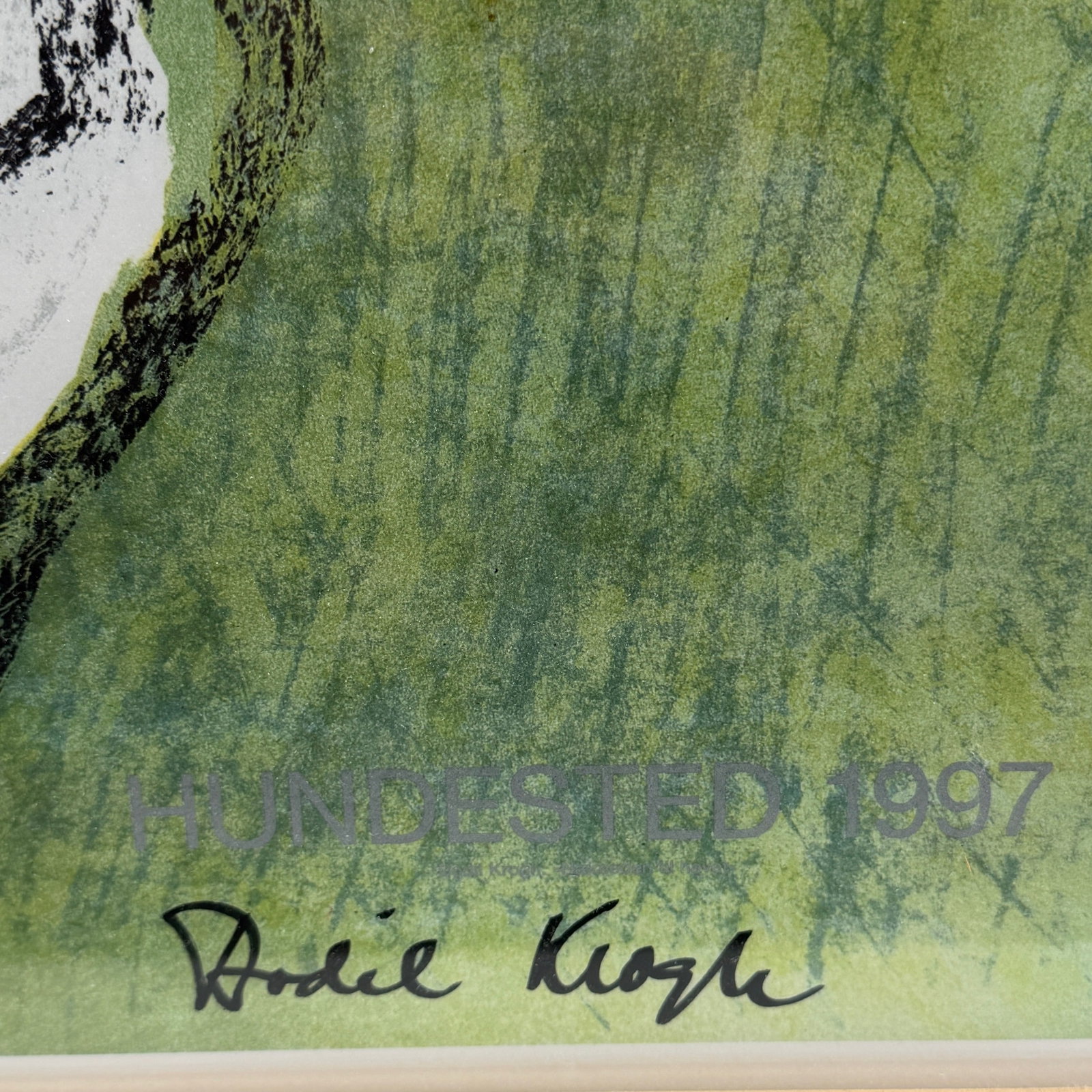 Bodil Krogh "Hundested" 1997 Poster - 3