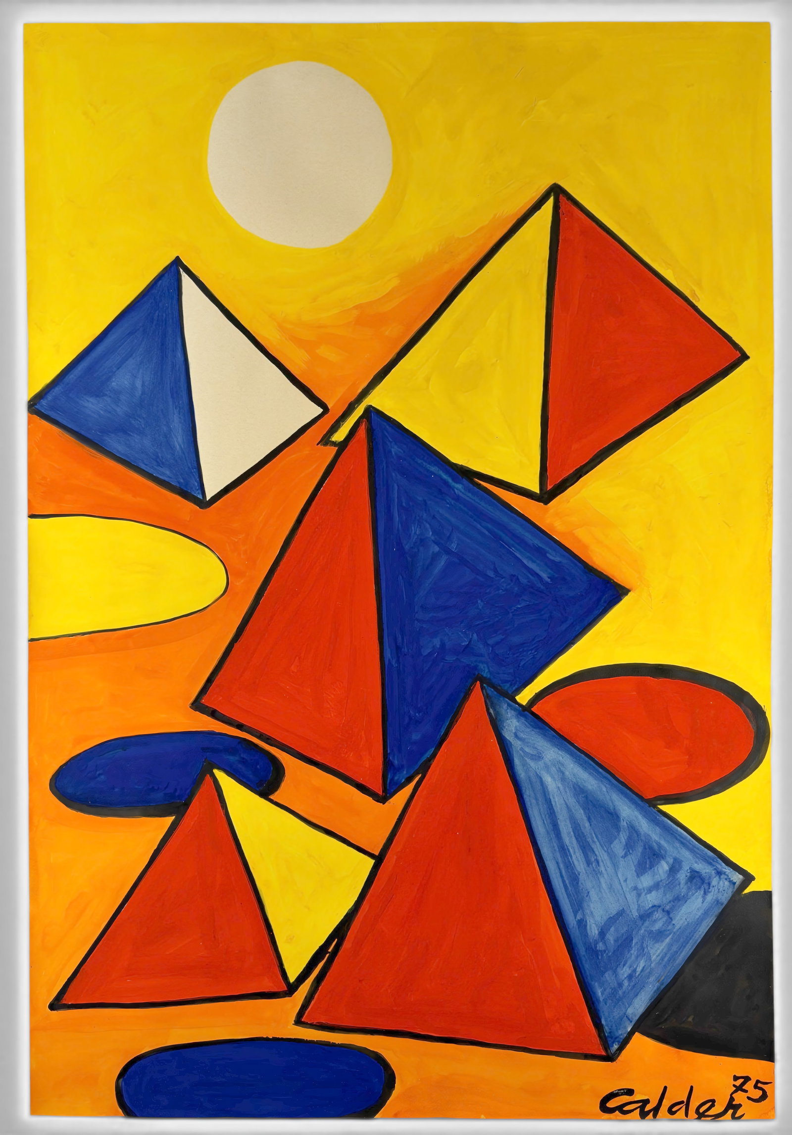 Alexander Calder (1898-1976), Gouache and Ink (1 of 6)