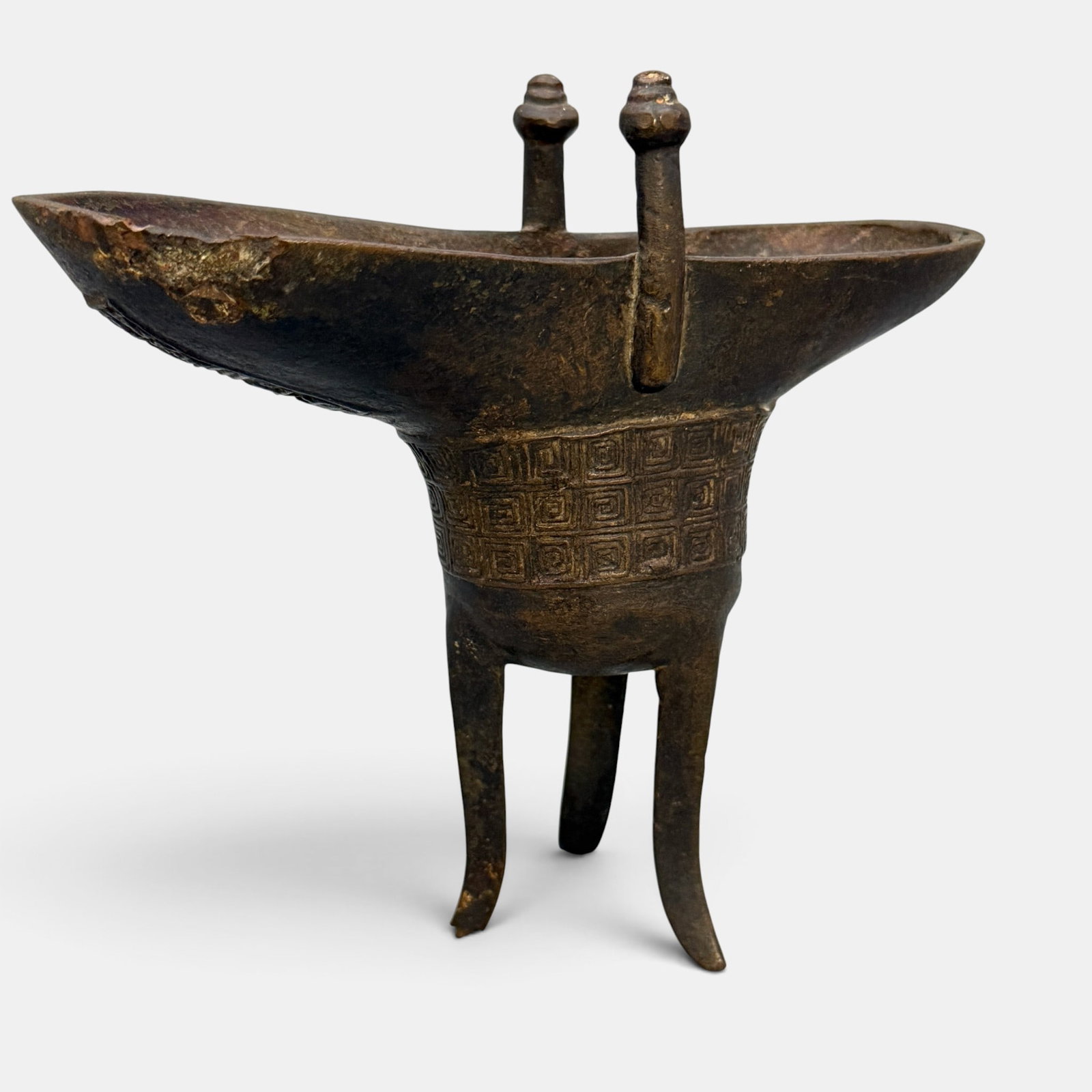 Archaistic Chinese Bronze Vessel - 2