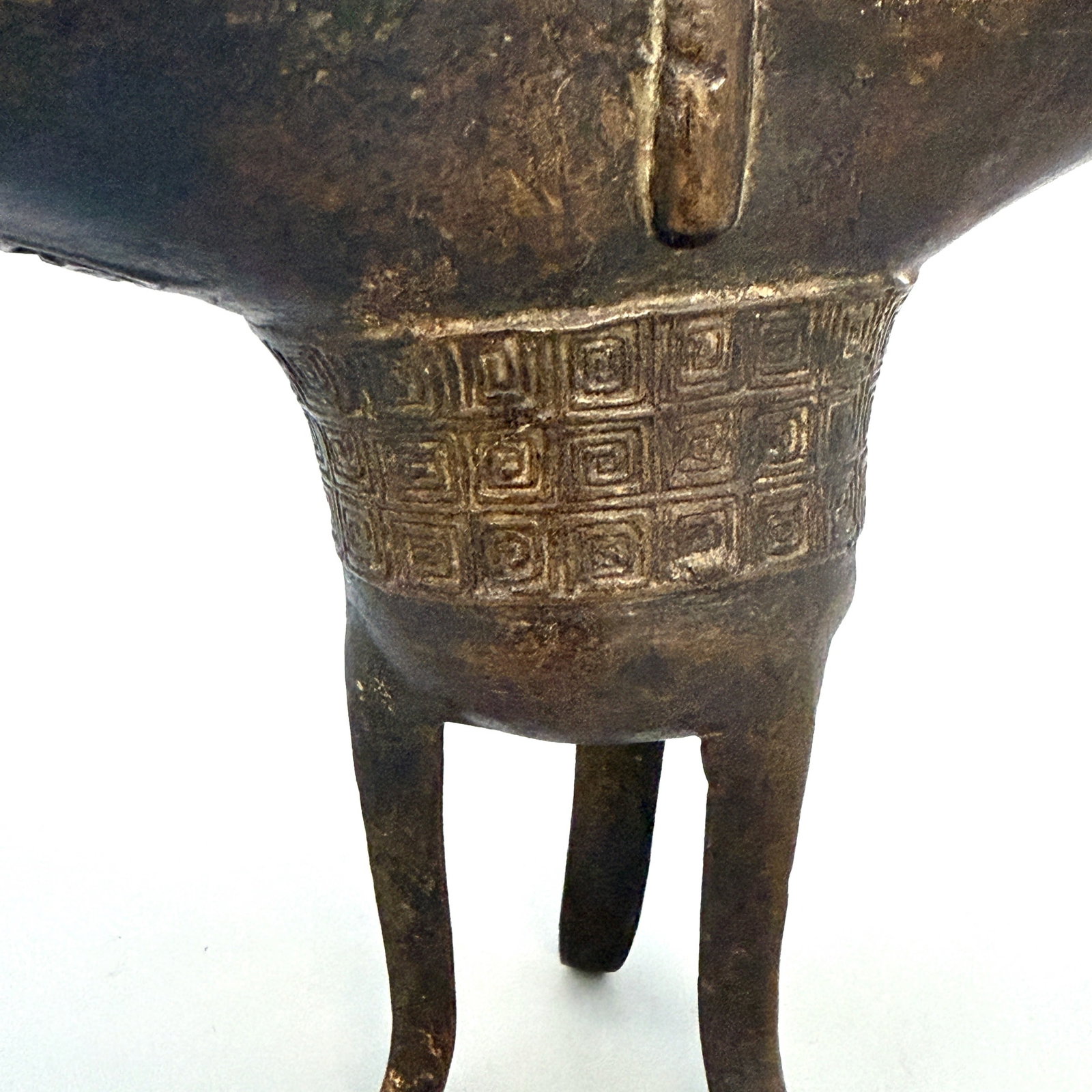 Archaistic Chinese Bronze Vessel - 3