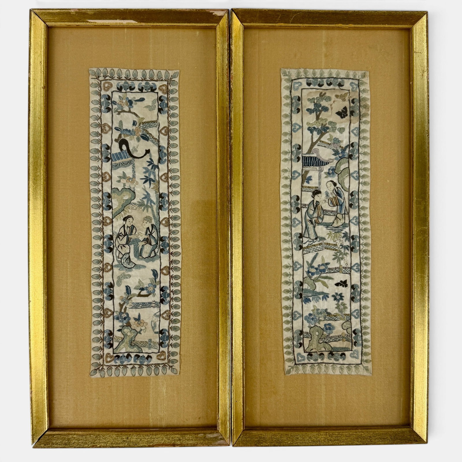Pair of Chinese Embroidered Sleeves (1 of 2)