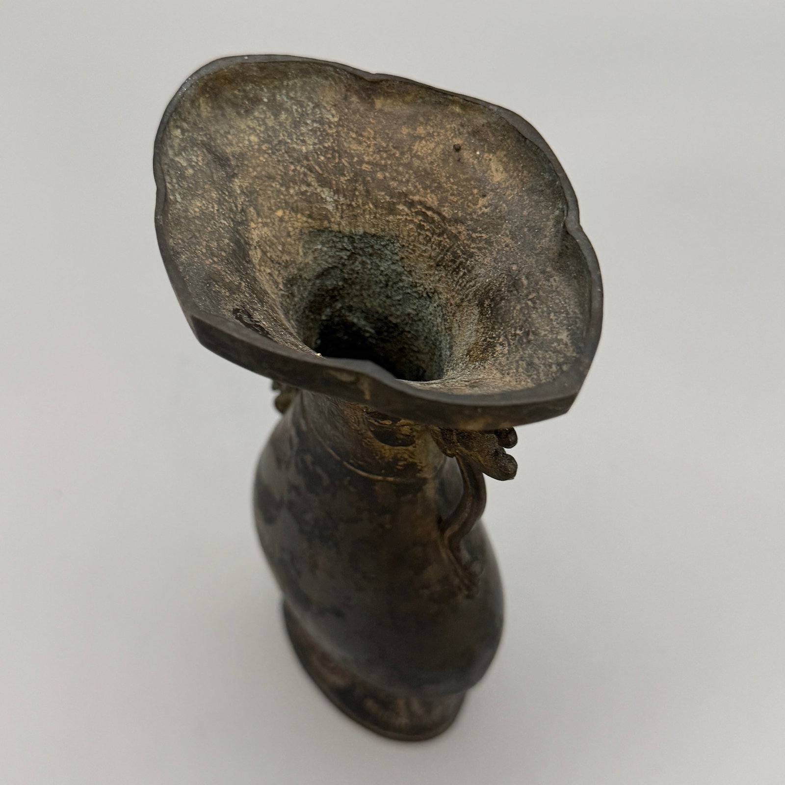 Qing Dynasty Bronze Vase - 6