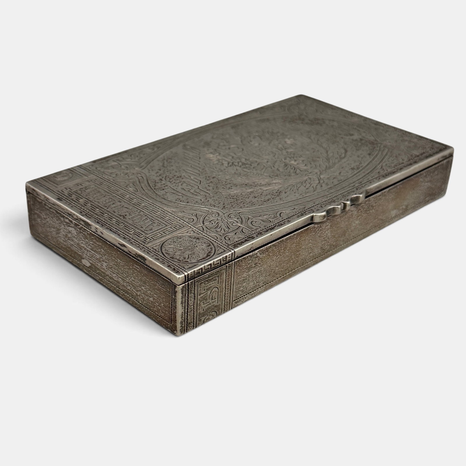 Russian Silver Cigarette Box - 2