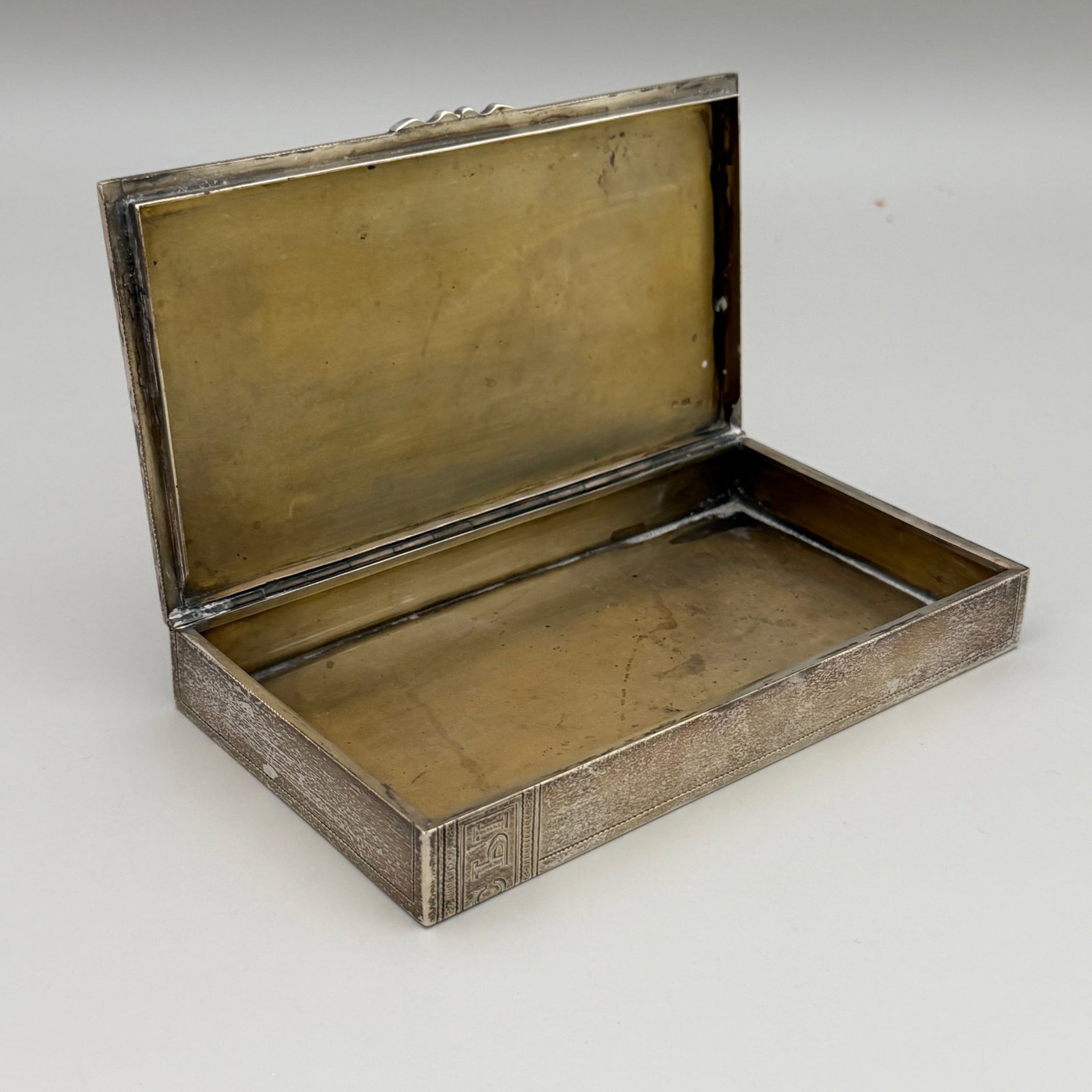 Russian Silver Cigarette Box - 6