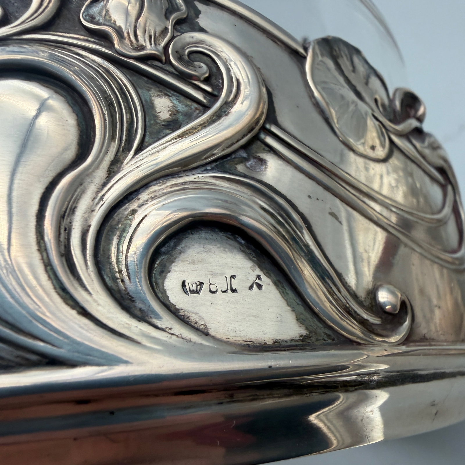 Silver Overlay Decanters and Vessels - 12