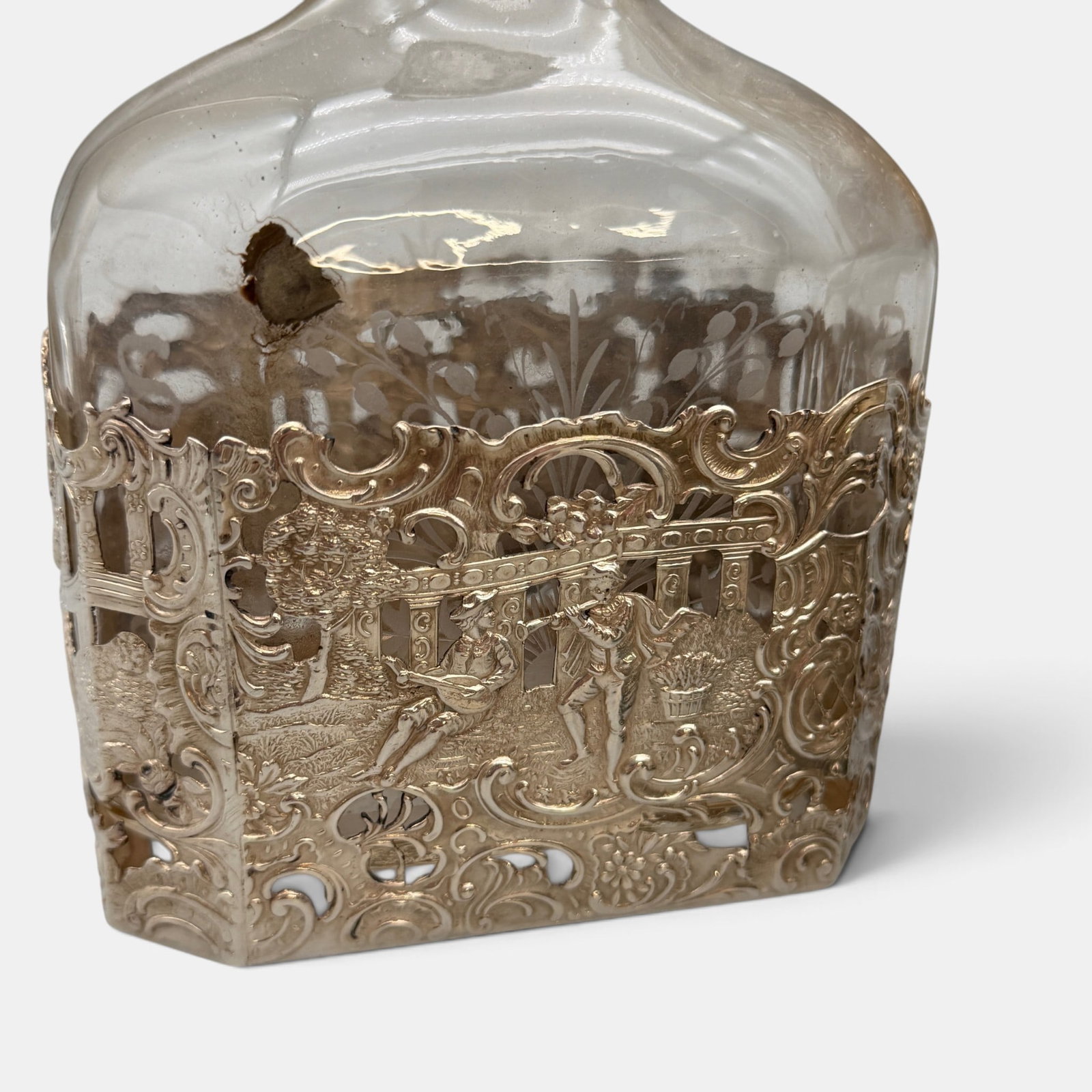 Silver Overlay Decanters and Vessels - 2