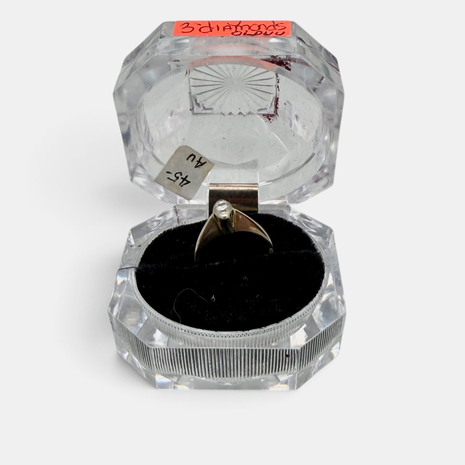 14k White Gold and Diamond Ring (1 of 3)