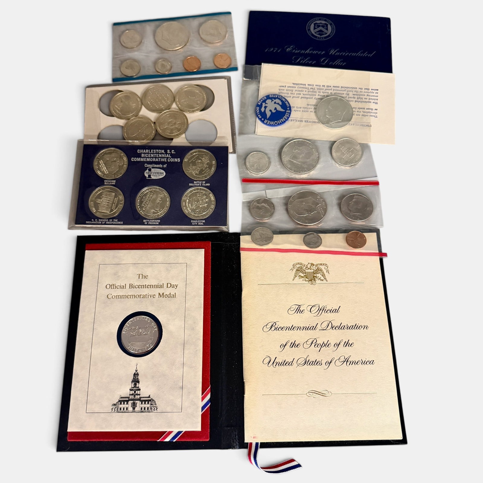 Group of Uncirculated Proof Sets and Commemorative Coins (1 of 7)