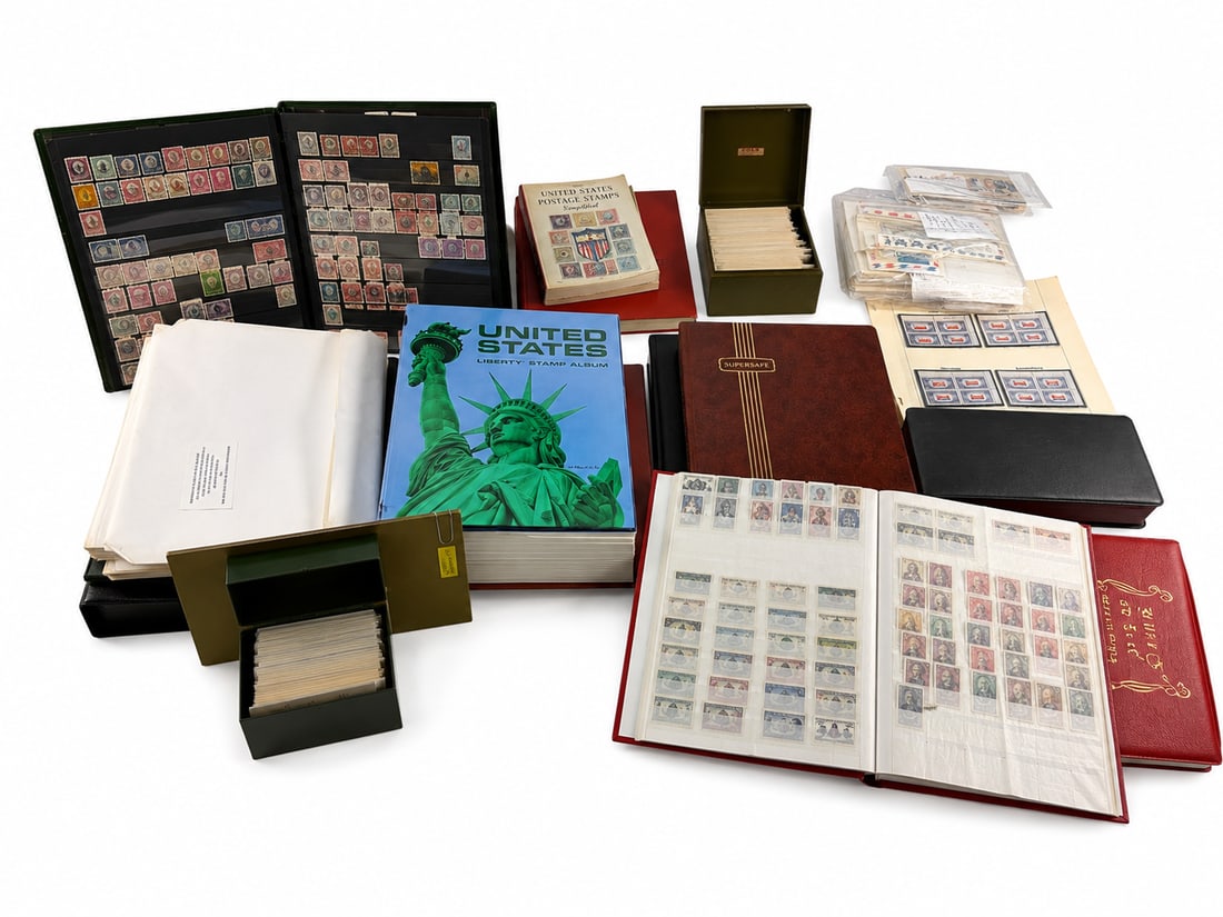 Lifetime Collection of Stamps & Full Sheets (1 of 2)