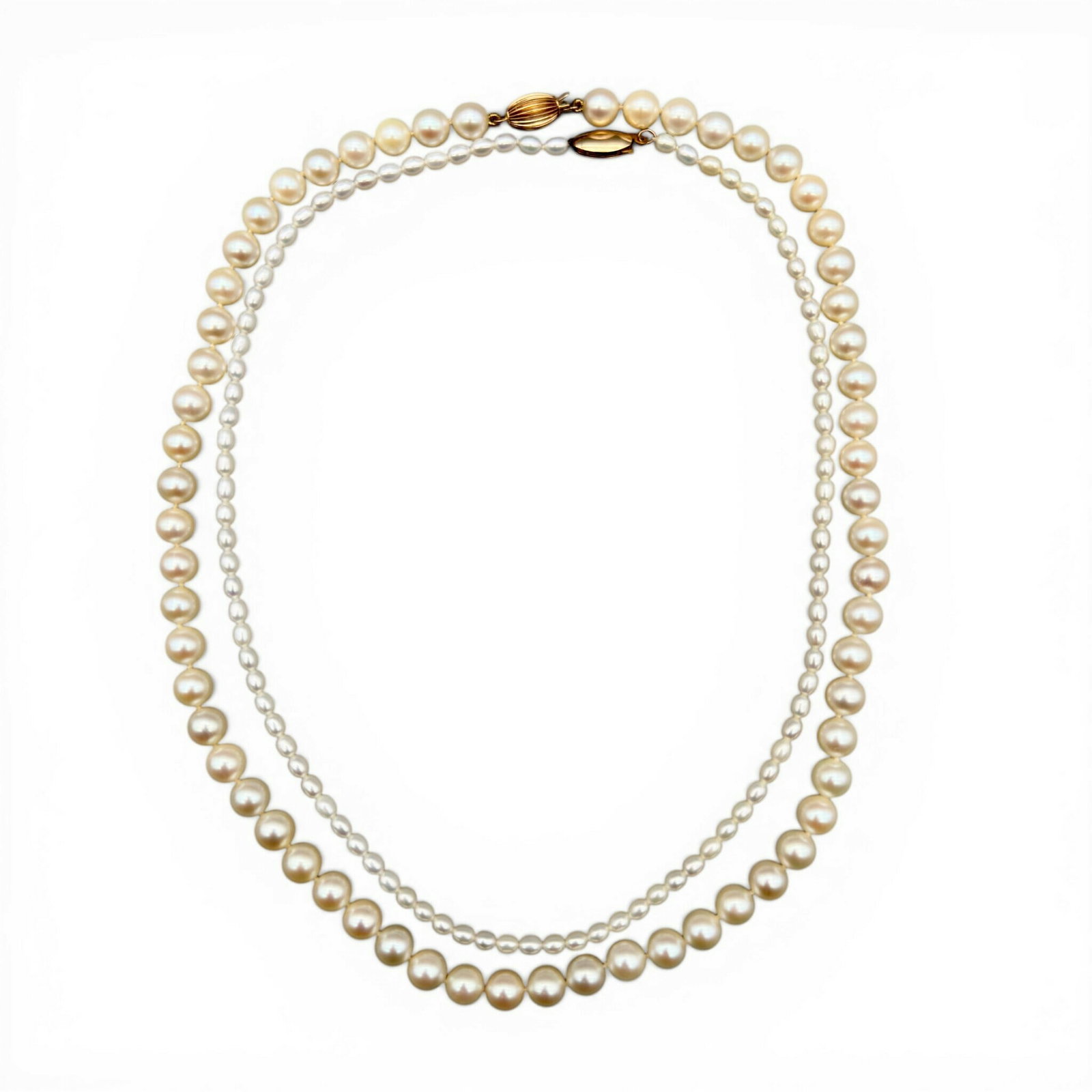 Pair of Freshwater Pearl Necklaces (1 of 5)