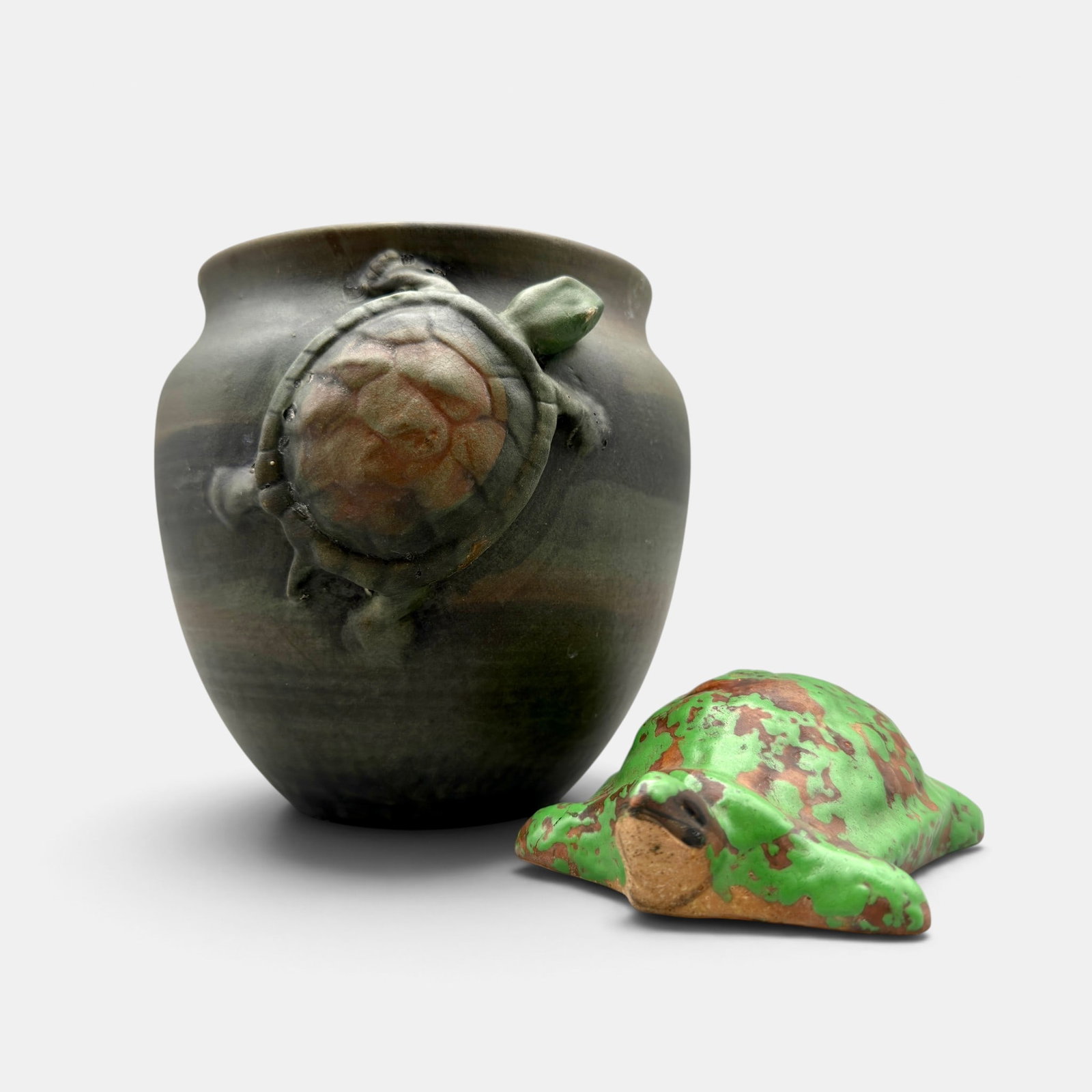Two Weller Turtles, Kenova and Coppertone. (1 of 6)