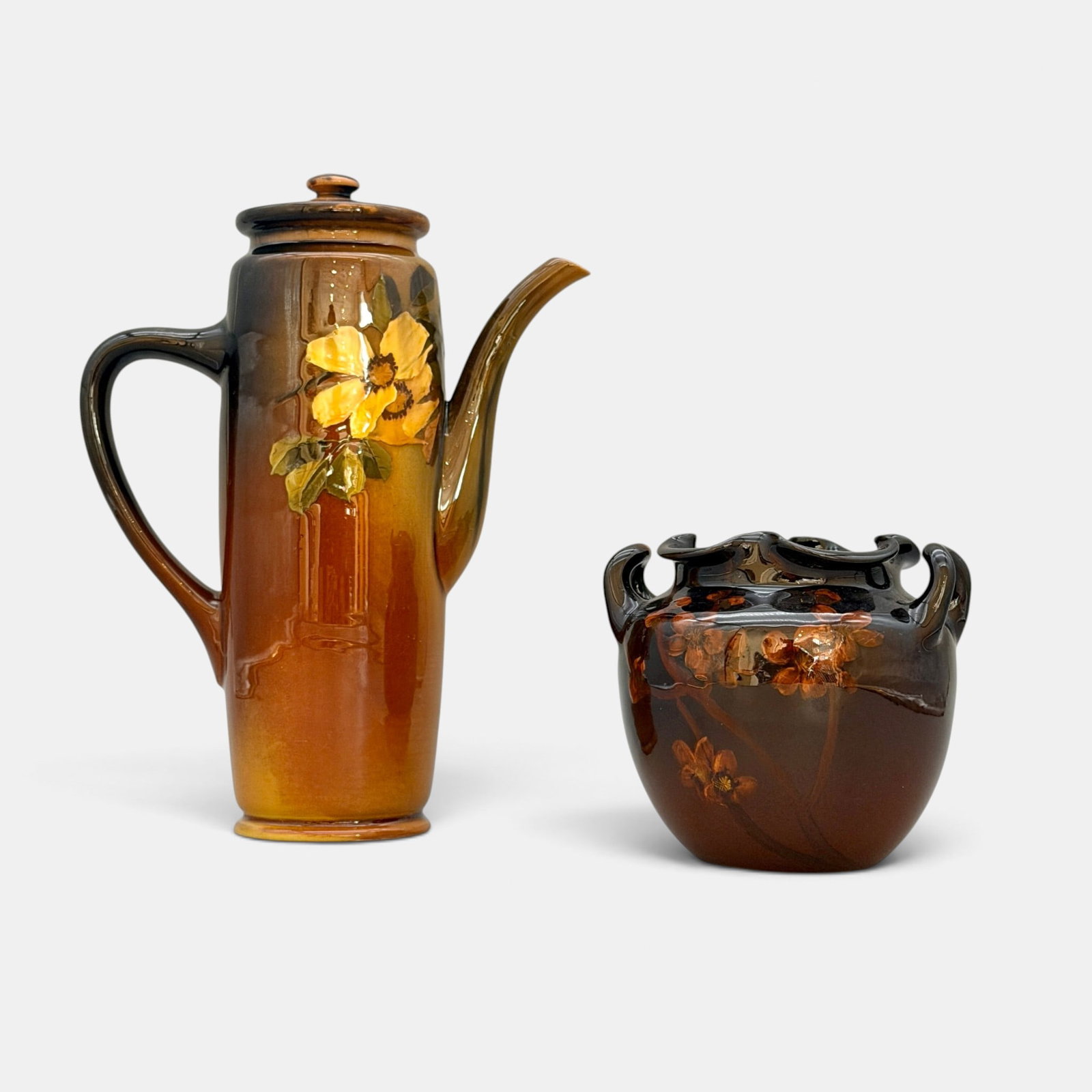 Two Rookwood Standard glaze items. (1 of 6)