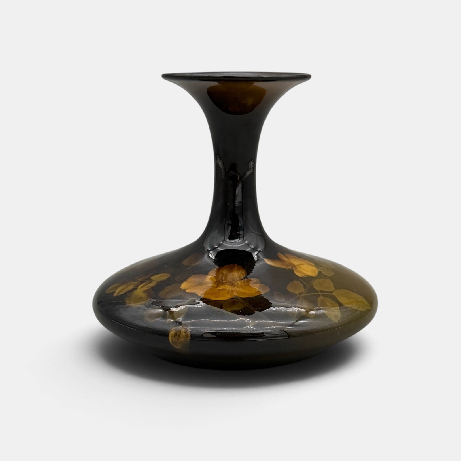 Rookwood Standard vase, wild roses, Rauchfuss, 1897. (1 of 7)