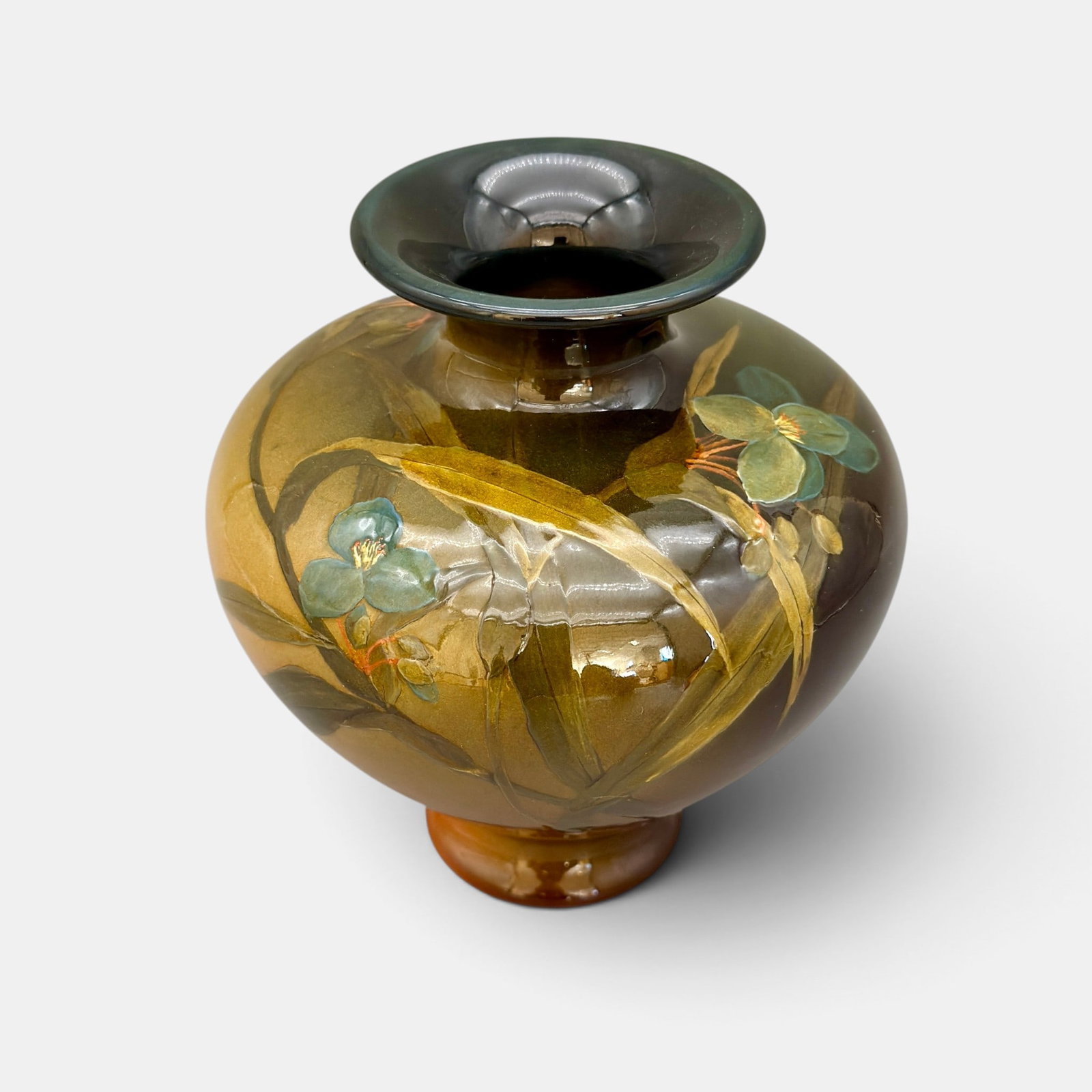 Rookwood Standard vase, spiderworts, AMV, 1894. (1 of 4)