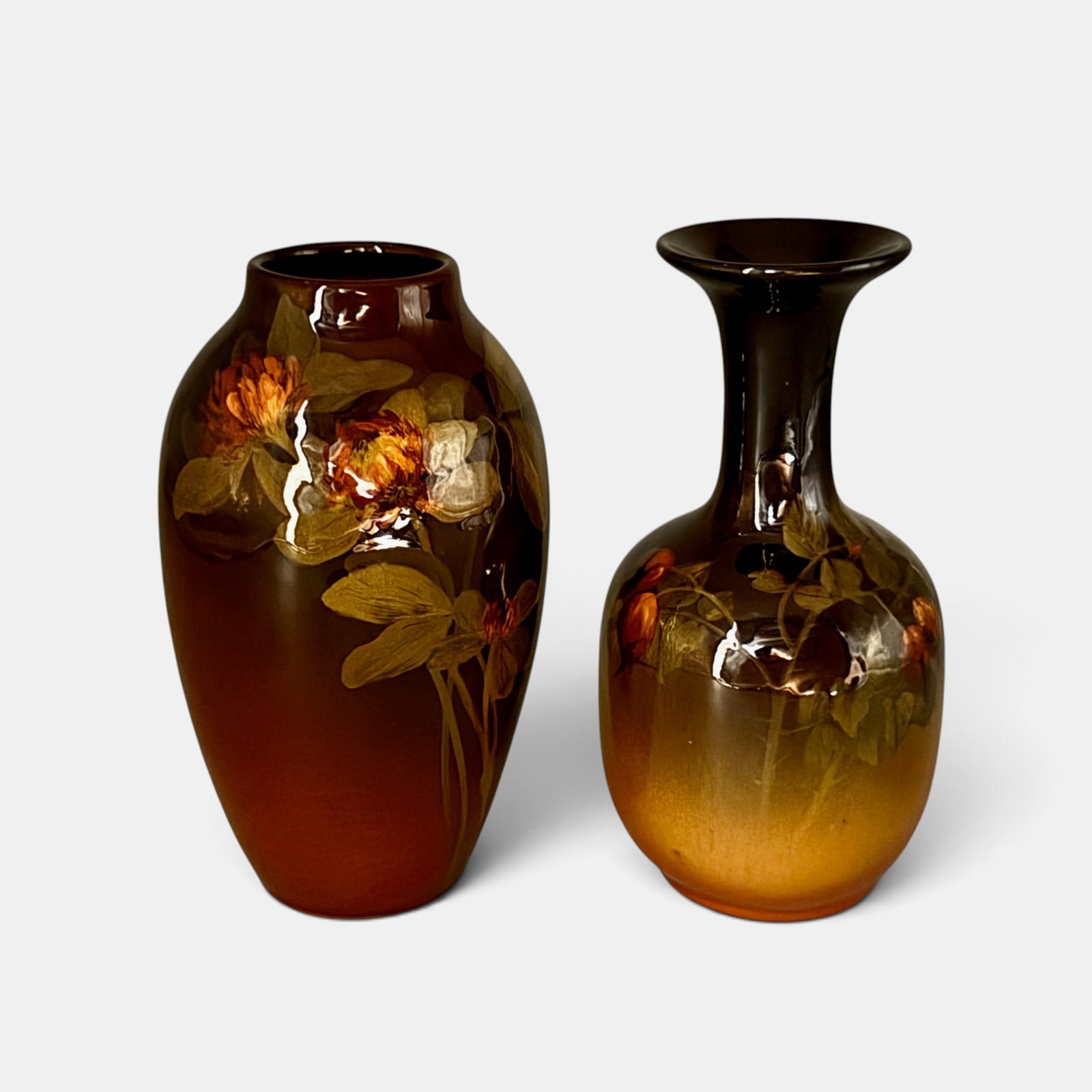 Two Rookwood Standard glaze vases. (1 of 5)