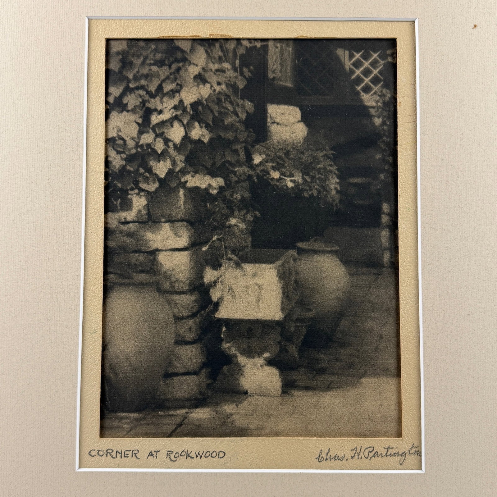 Two photos of the Rookwood Pottery by Charles H. Partington, circa 1930. (1 of 8)