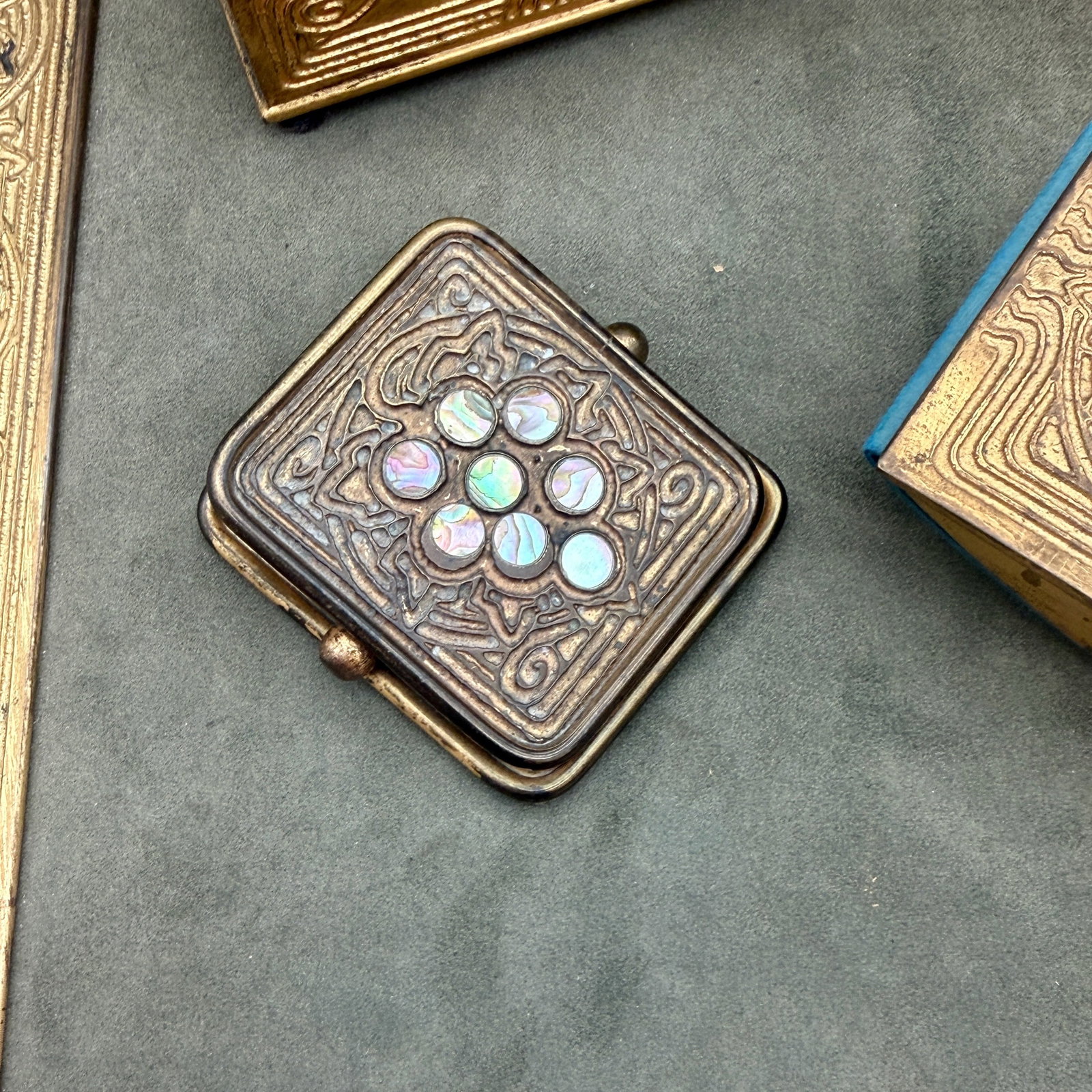 Tiffany Studios Abalone Desk Set - 10