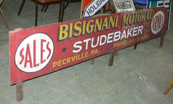 Bisignani Motor co Studebaker Peckville PA Sales