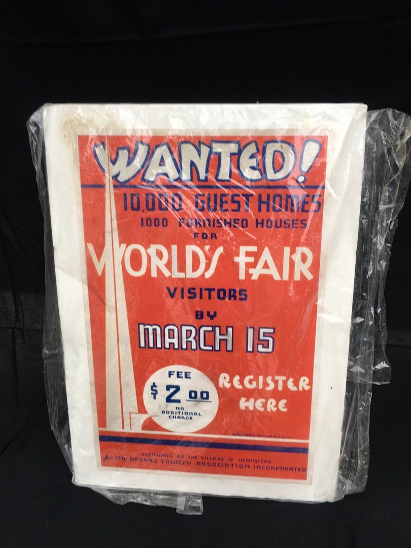 Worlds Fair poster WPA federal New york: 11"x16"