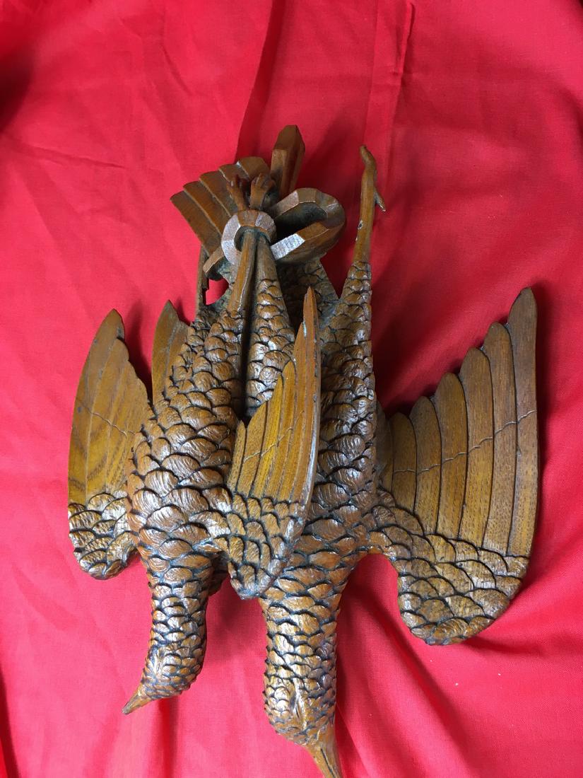Hanging Game Birds Made of wood Hunting cabin display: Very unique piece , Great for your man cave , 13"x10"