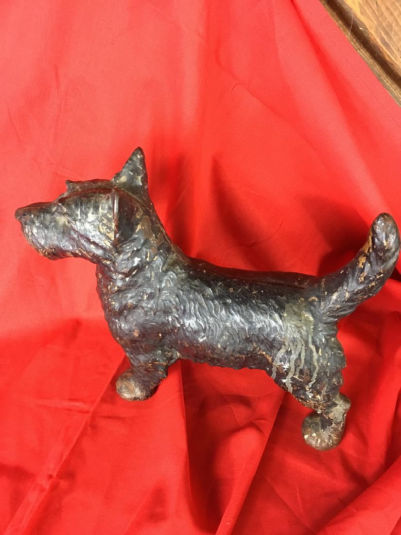Cast Iron Scotty dog Door stop: Cast Iron Scotty dog Door stop11"x9"