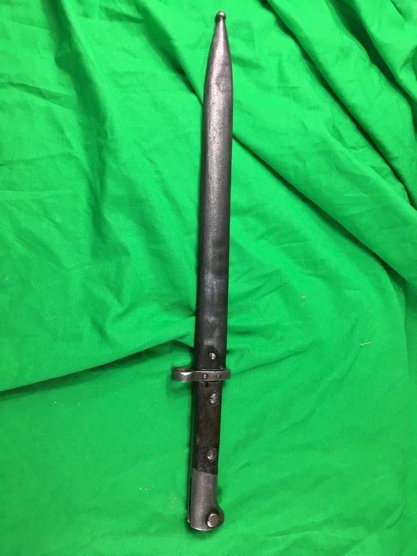 ww2 era Czechoslovakia bayonet csz B: Shows some wear 17.25" long