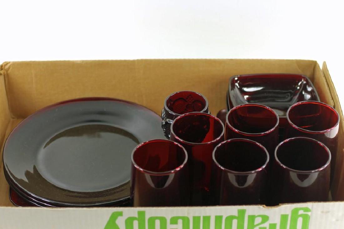 Anchor Hocking Royal Ruby Red Glassware (1 of 1)