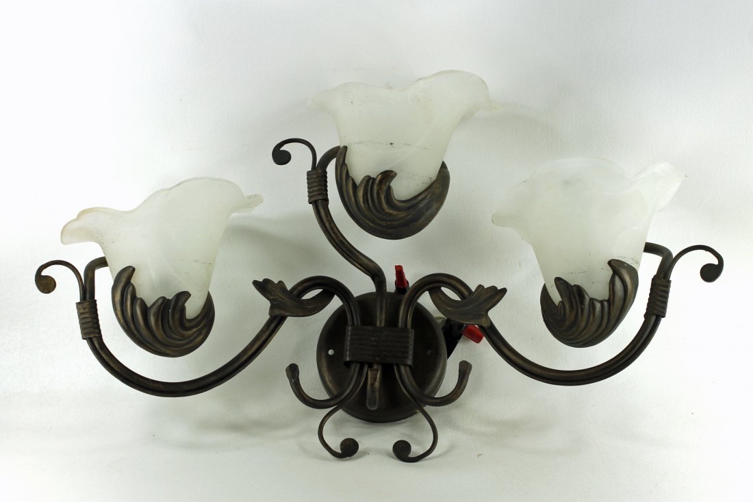 Bathroom Light Fixture for Over a Mirror: Modern bathroom light fixture