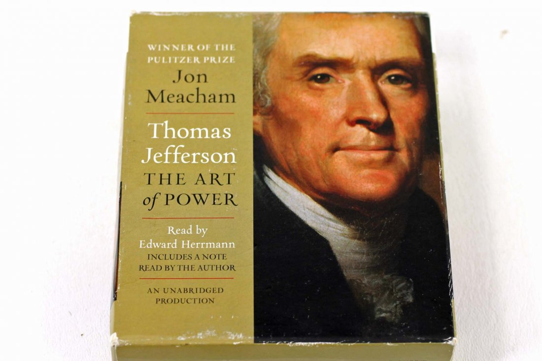 Thomas Jefferson The Art of Power: by Jon Meacham book on CD read by Edward Herrmann