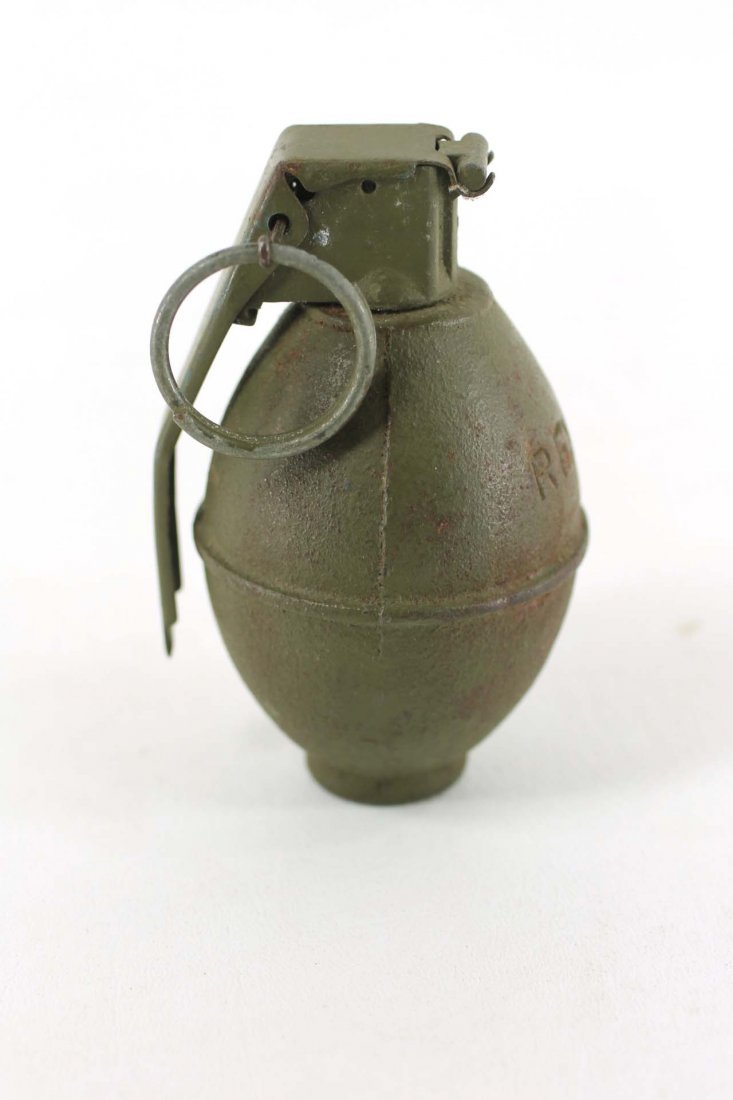 Inactive Training Hand Grenade Military Collectible (1 of 5)