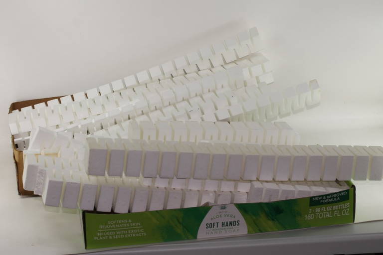 Styrofoam Risers And Ramps For Toy Trains