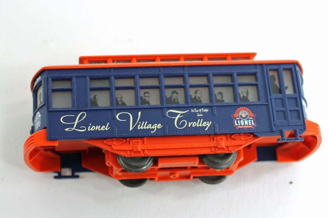 Lionel Village Trolley: Lionel Village Trolley Bump n Go Centennial 100 year anniversary