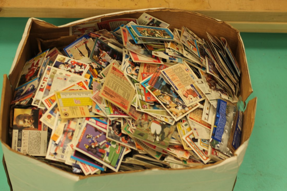 Lot of Assorted Sports Cards, Over 16 Lbs (1 of 2)