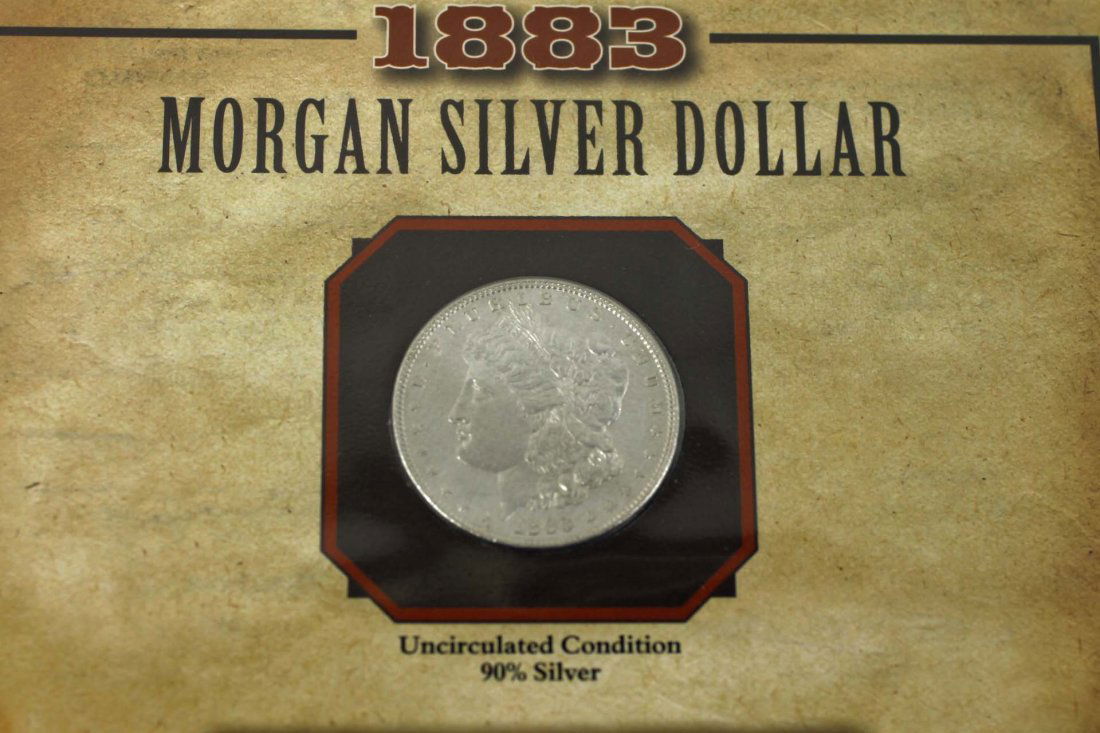 1883 Uncirculated Morgan Silver Dollar (1 of 9)