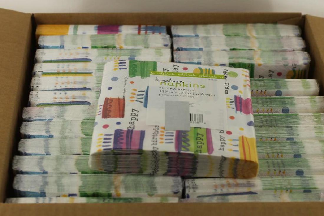 Case of Hallmark Birthday Napkins New in Package: Case of Hallmark Birthday Napkins New in Package