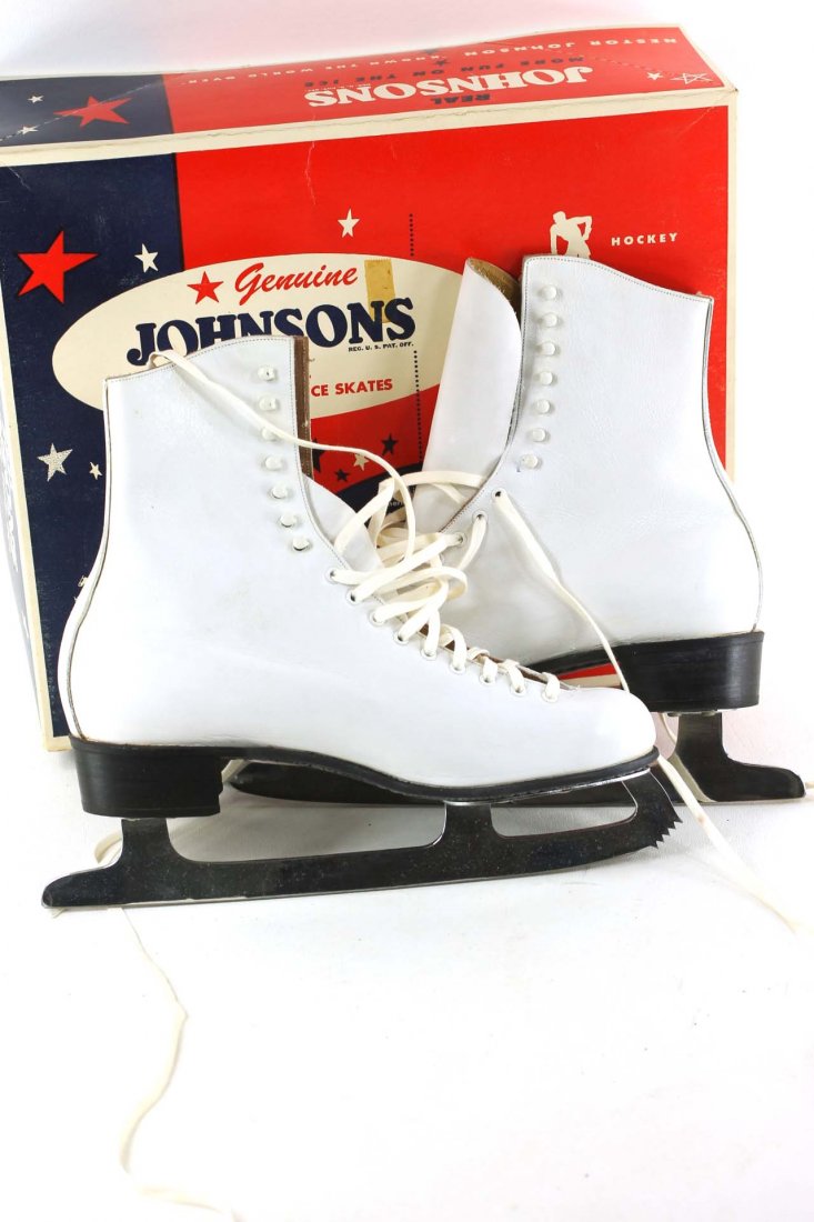 Johnson's Ice Skates with Original Box (1 of 5)