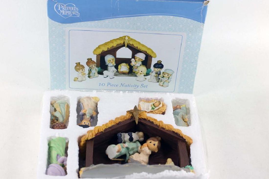 Precious Moments 10 pc Nativity Set (1 of 2)
