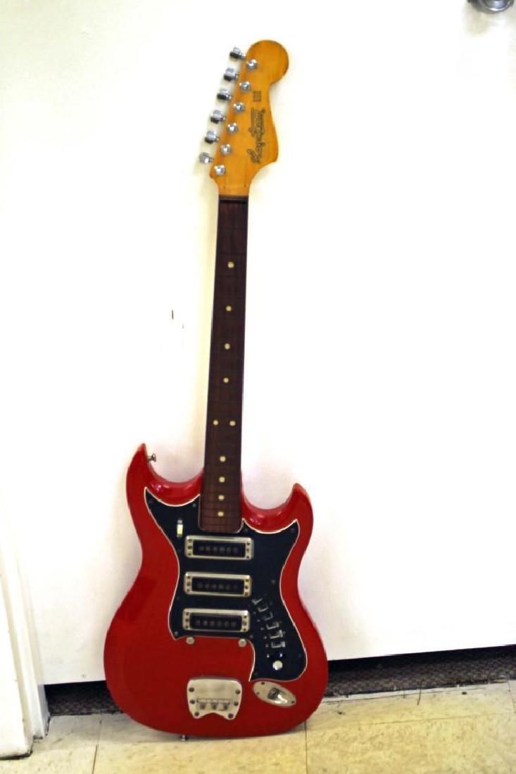 Hagstrom III Solid Body Electric Guitar Made in Sweden (1 of 8)