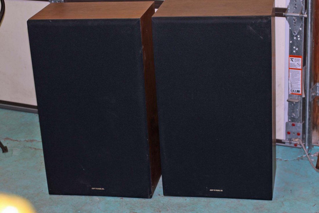 Pair of Optimus Speakers (1 of 2)