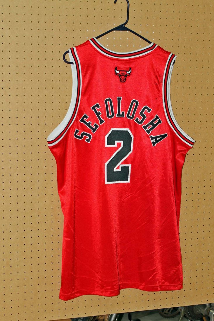 Thabo Sefolosha Chicago Bulls Basketball Jersey #2 (1 of 4)
