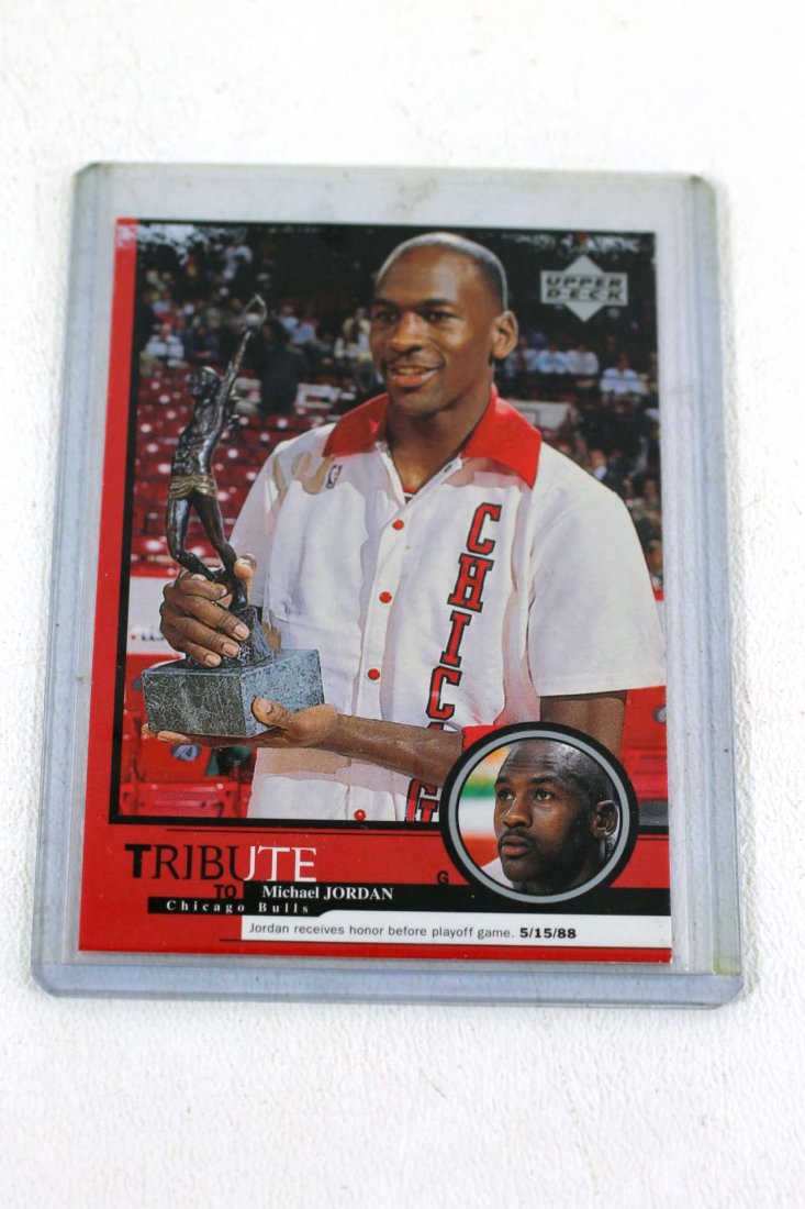 1999 Upper Deck Tribute To Michael Jordan #8 (1 of 2)