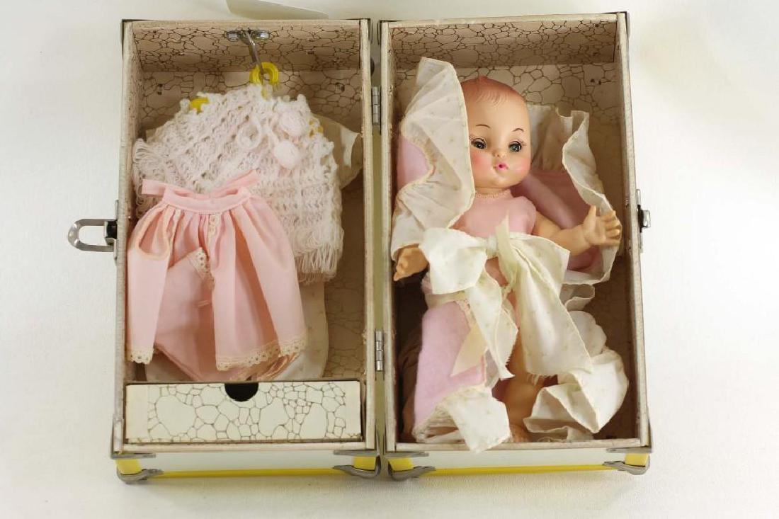 Effanbee Doll in Case with Clothes (1 of 3)