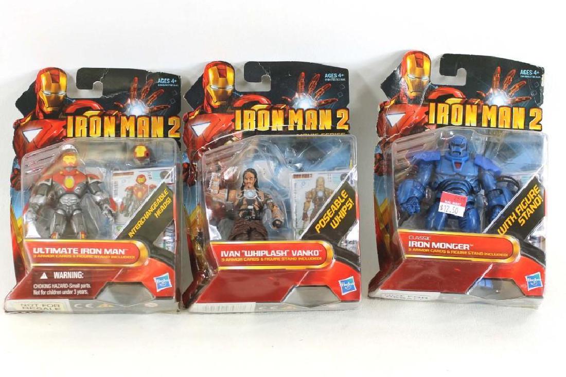 3 Iron Man 2 Action Figures incl Ultimate Iron Man , (1 of 1)